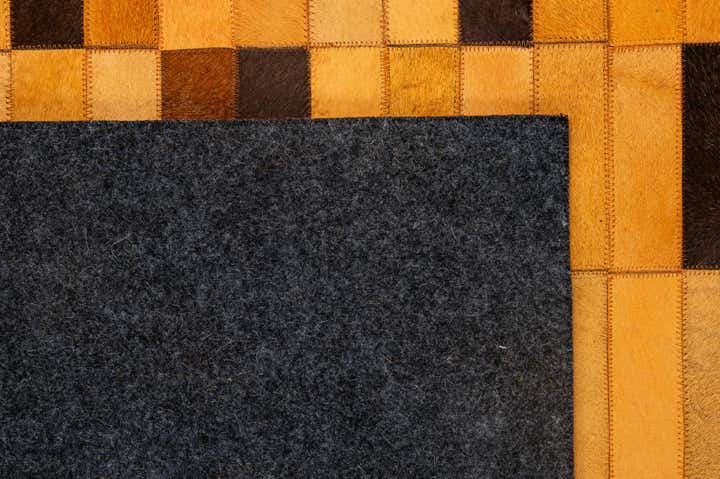 5' 1 x 7' 11 Cowhide - Patchwork Rug