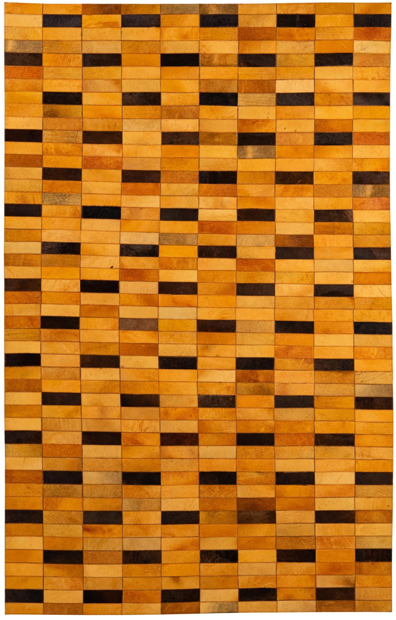 5' 1 x 7' 11 Cowhide - Patchwork Rug
