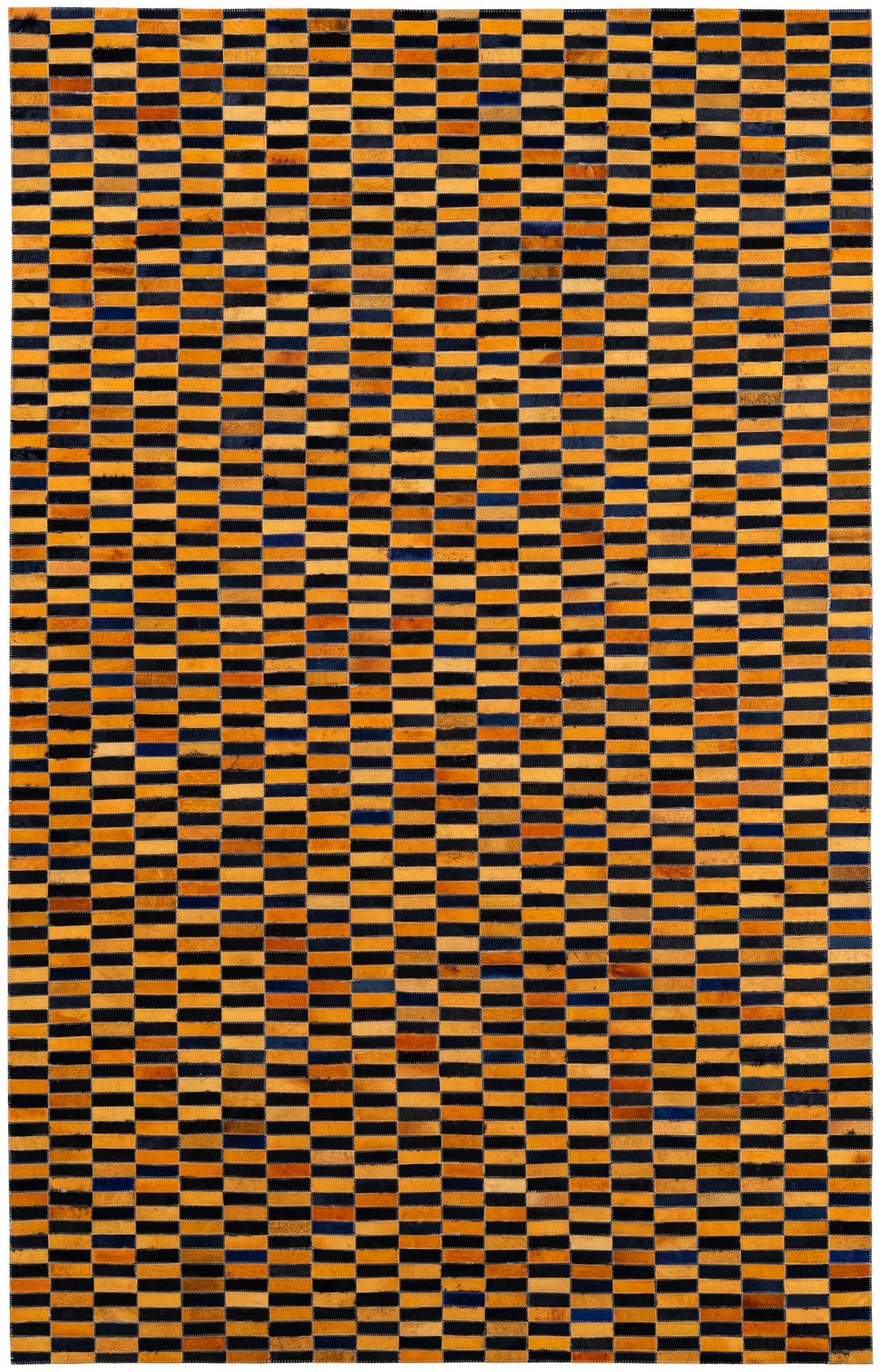 5' x 8' Cowhide - Patchwork Rug