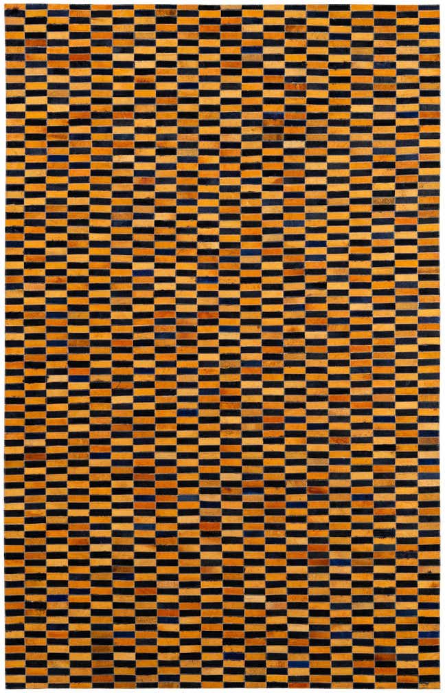 5' x 8' Cowhide - Patchwork Rug