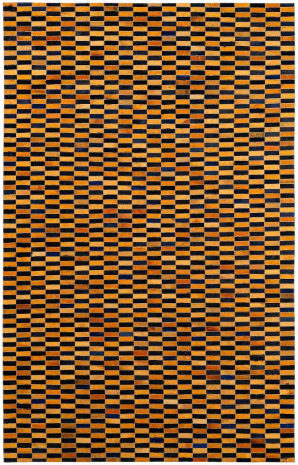Detail image of 5' x 8' Cowhide - Patchwork Rug
