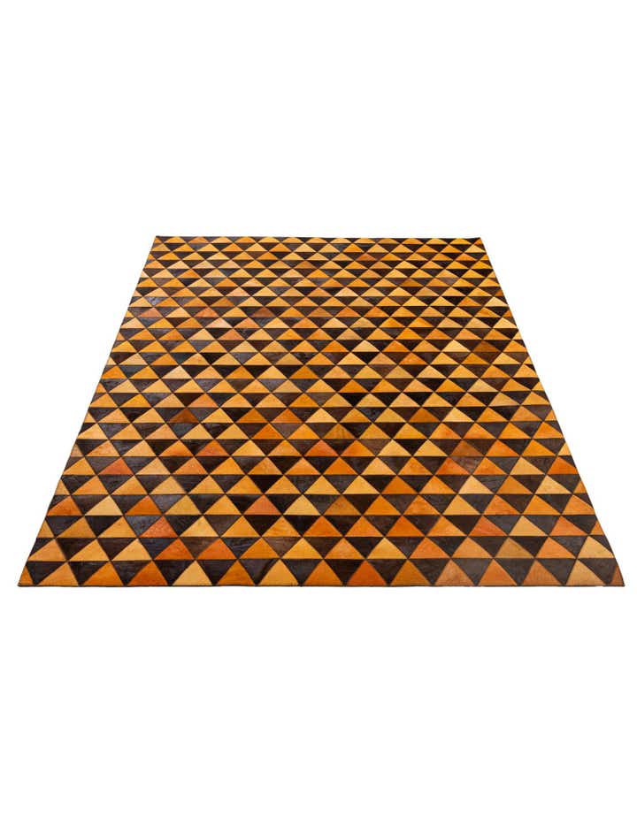 5' 3 x 8' 1 Cowhide - Patchwork Rug