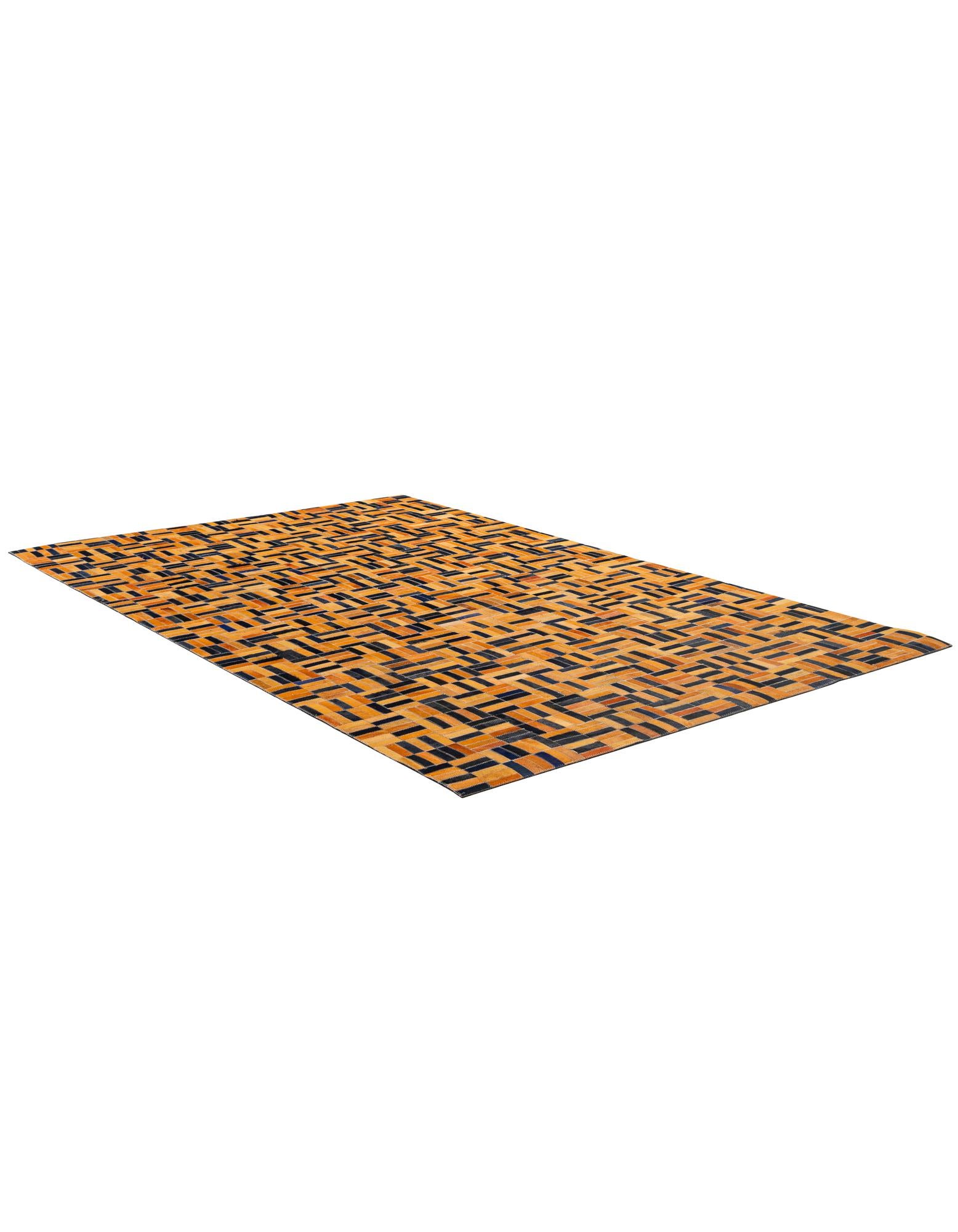 5' 1 x 8' Cowhide - Patchwork Rug