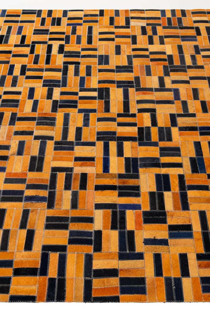 5' x 7' 11 Cowhide - Patchwork Rug