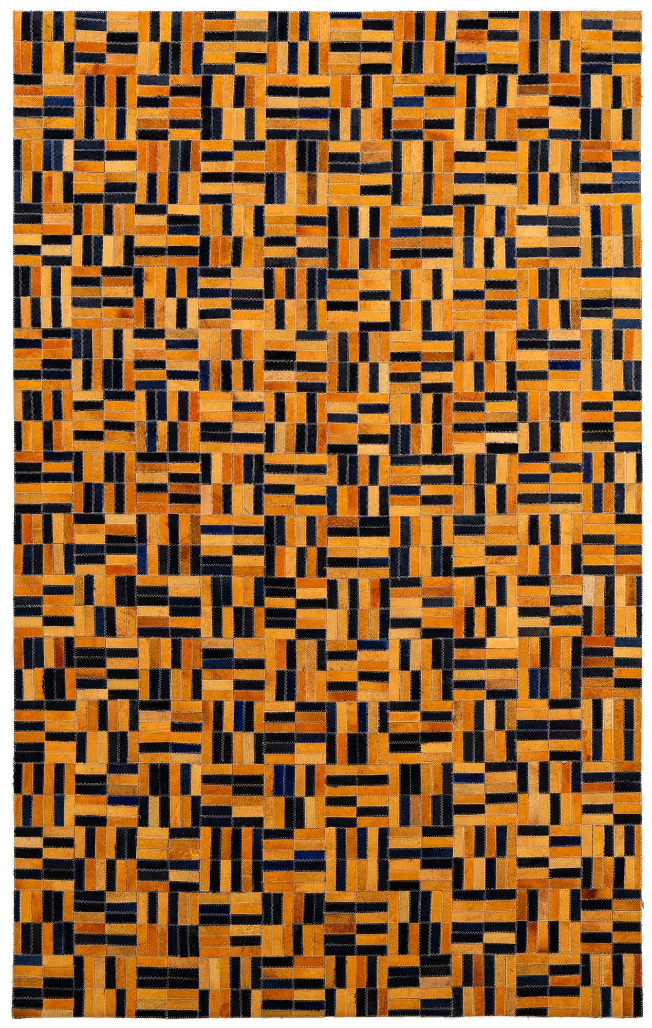 5' x 7' 11 Cowhide - Patchwork Rug