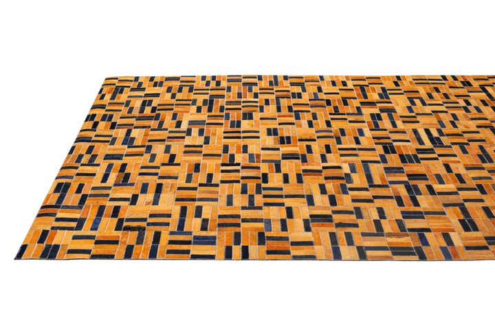 5' x 8' Cowhide - Patchwork Rug