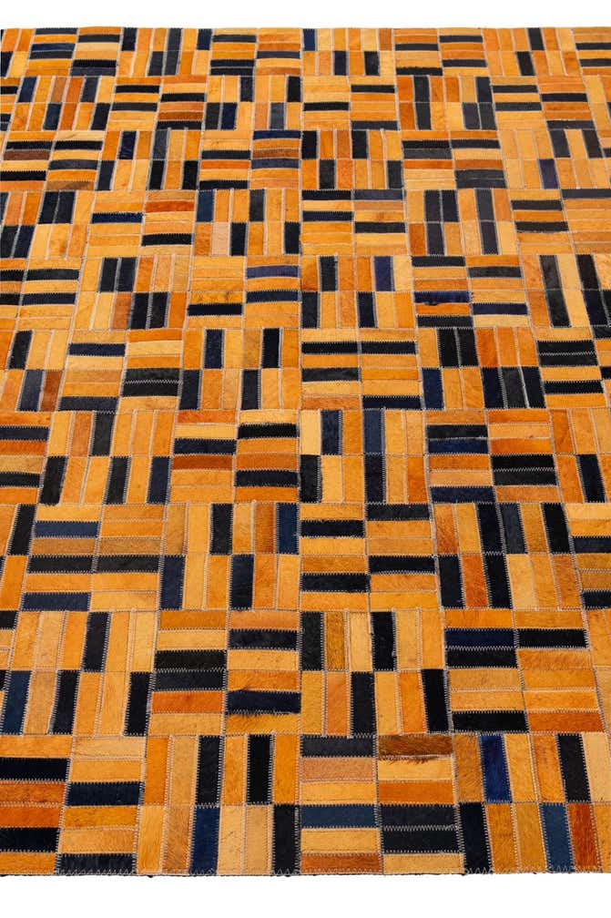5' x 8' Cowhide - Patchwork Rug