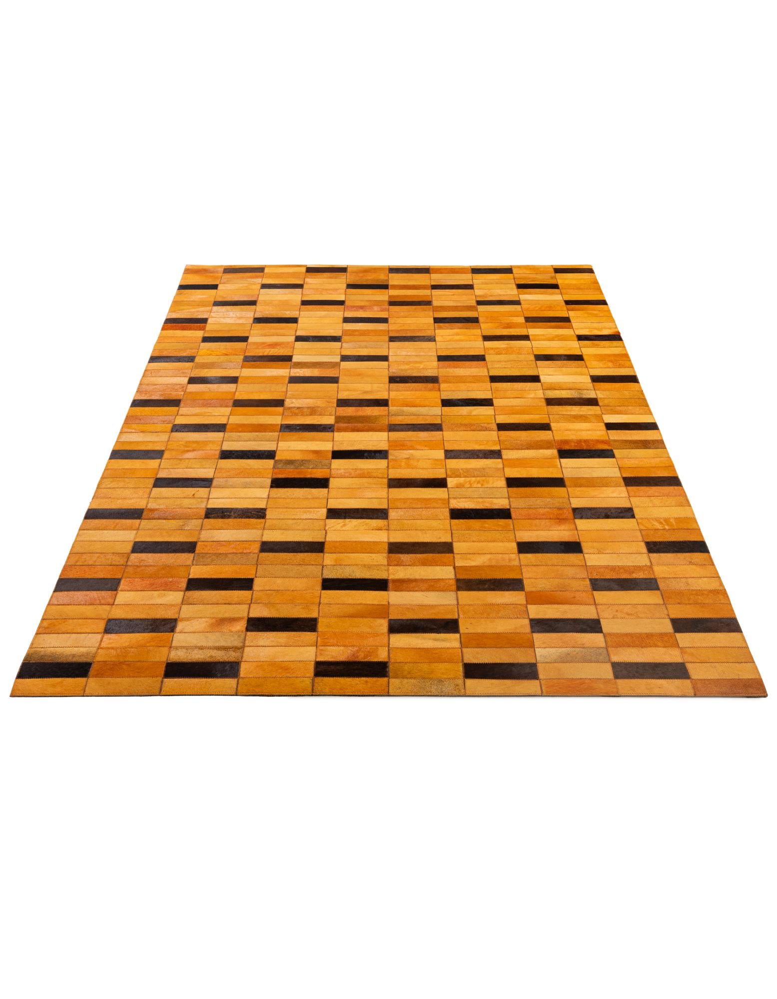 5' 1 x 7' 11 Cowhide - Patchwork Rug