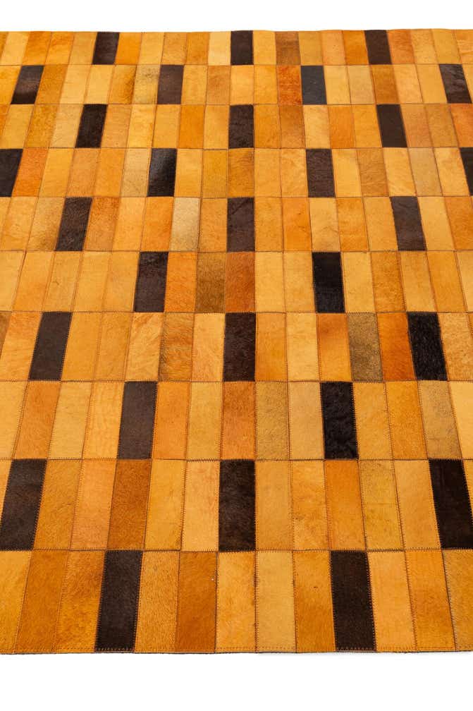5' 1 x 7' 11 Cowhide - Patchwork Rug