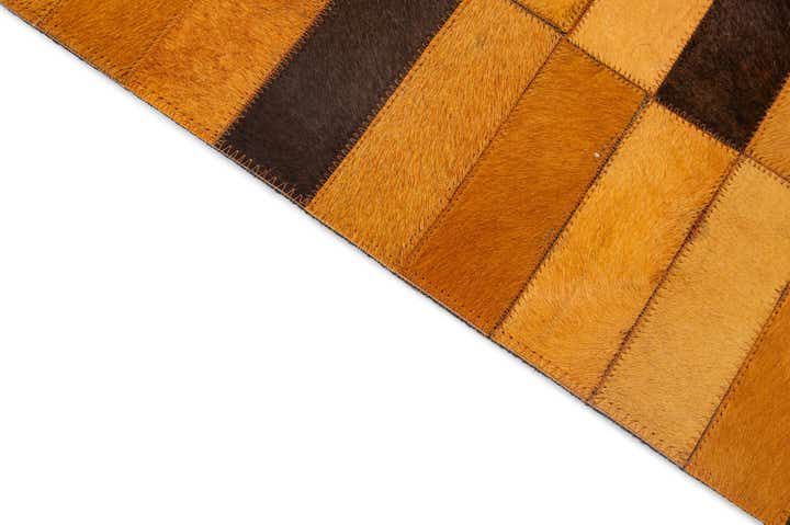 5' 1 x 7' 11 Cowhide - Patchwork Rug