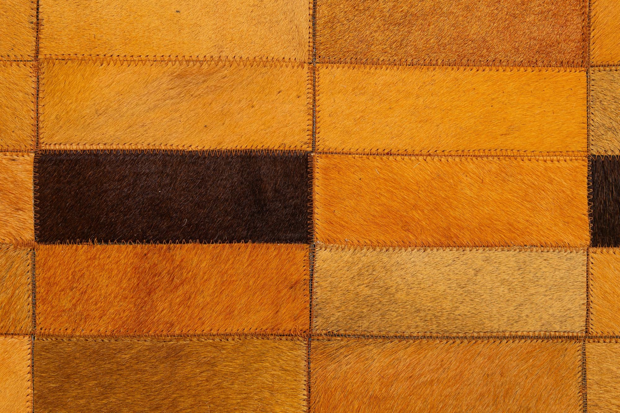 5' 1 x 7' 11 Cowhide - Patchwork Rug
