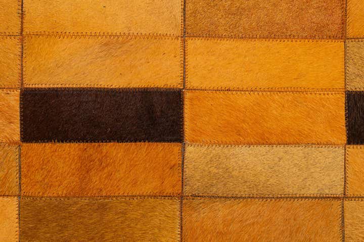 5' 1 x 7' 11 Cowhide - Patchwork Rug