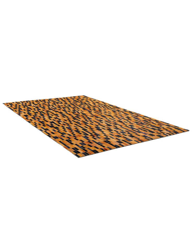 Detail image of 5' x 8' Cowhide - Patchwork Rug