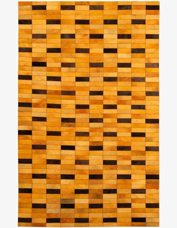 5' x 7' 11 Cowhide - Patchwork Rug