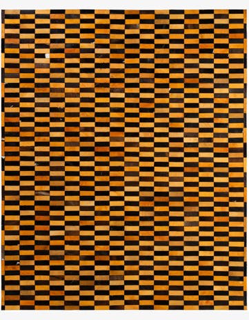 8' 2 x 10' Cowhide - Patchwork Rug