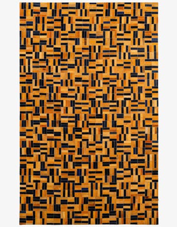 5' x 7' 11 Cowhide - Patchwork Rug