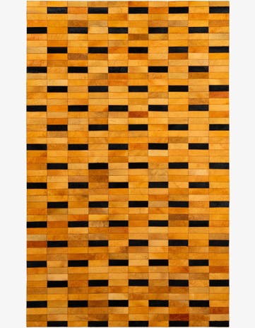 5' x 8' Cowhide - Patchwork Rug