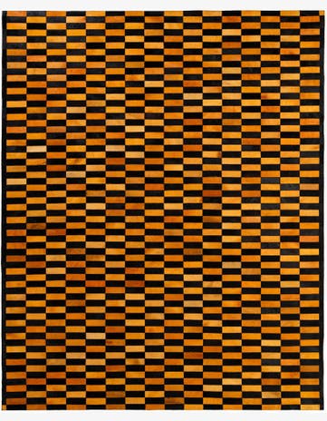 8' 2 x 10' Cowhide - Patchwork Rug