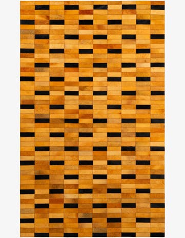 5' x 8' Cowhide - Patchwork Rug