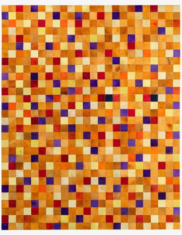 8' x 9' 11 Cowhide - Patchwork Rug