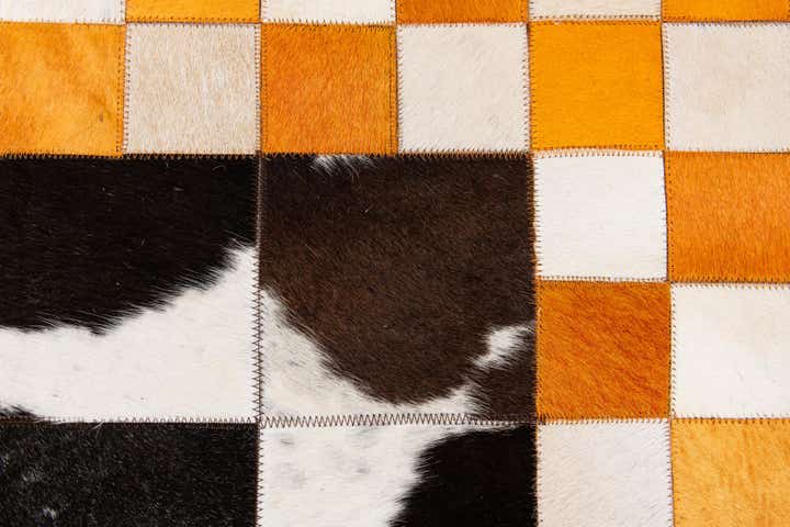 8' x 9' 11 Cowhide Stocks Rug