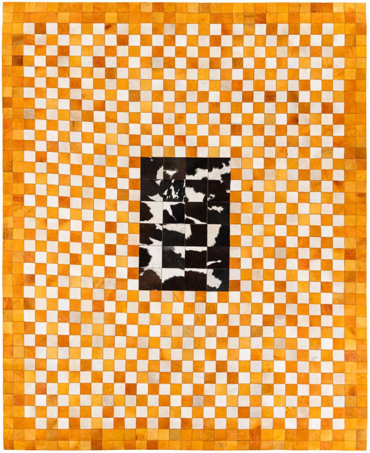 8' x 9' 11 Cowhide Stocks Rug