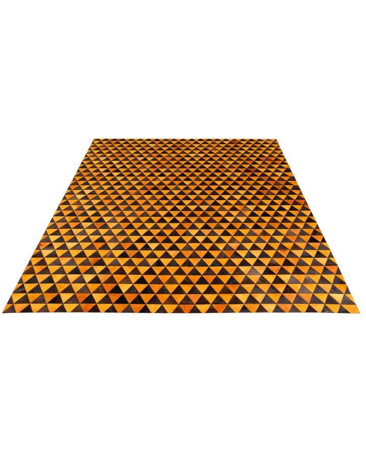 7' 11 x 10' 1 Cowhide Stocks Rug