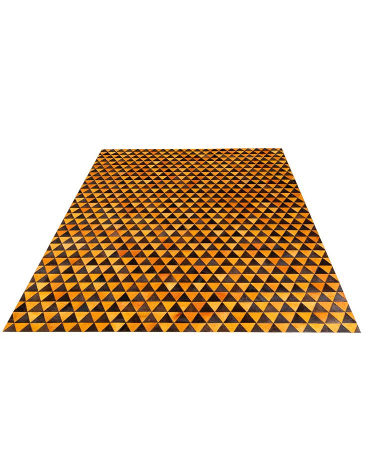Detail image of 7' 11 x 10' 1 Cowhide Stocks Rug