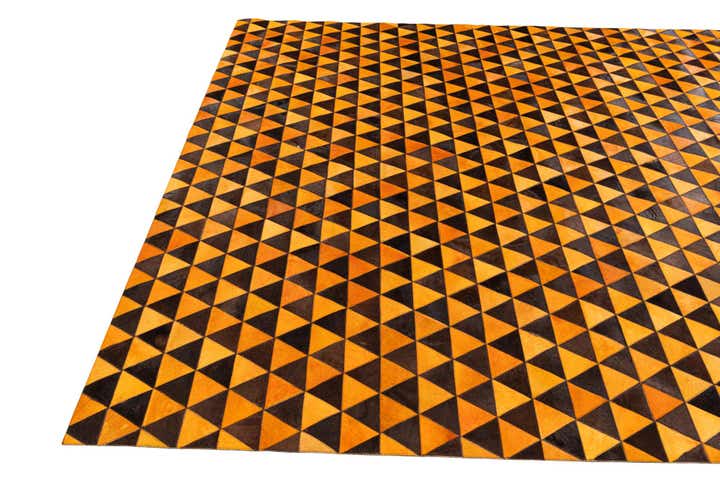 7' 11 x 10' 1 Cowhide Stocks Rug