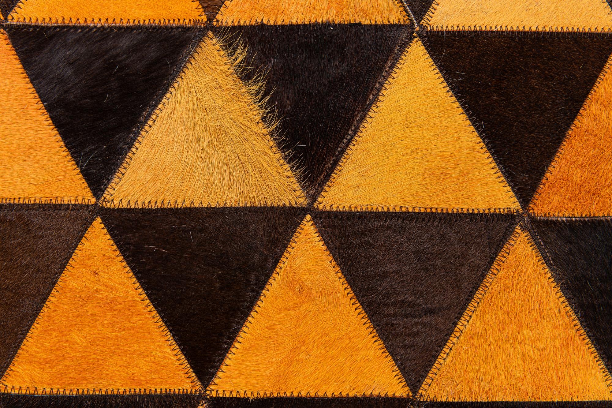 7' 11 x 10' 1 Cowhide Stocks Rug