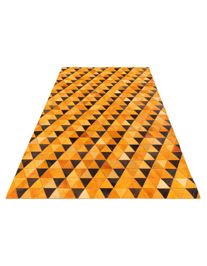5' 1 x 7' 11 Cowhide Stocks Rug