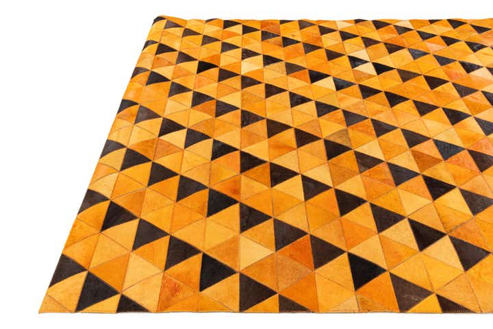 5' 1 x 7' 11 Cowhide Stocks Rug