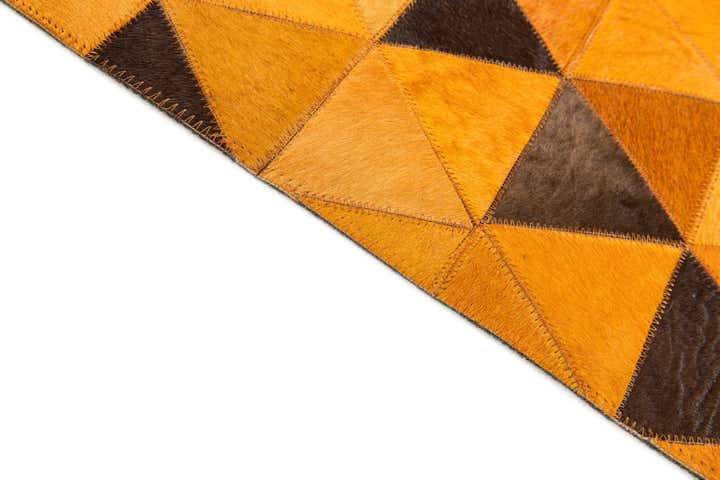 5' 1 x 7' 11 Cowhide Stocks Rug