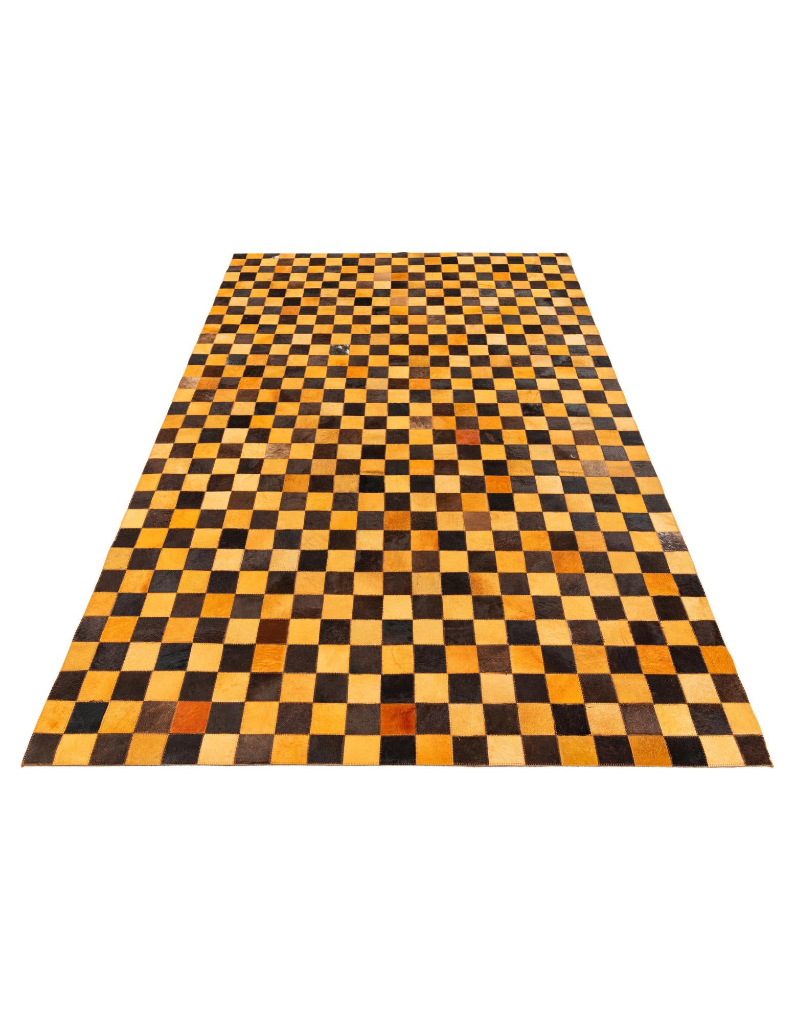 5' 2 x 8' 1 Cowhide Stocks Rug