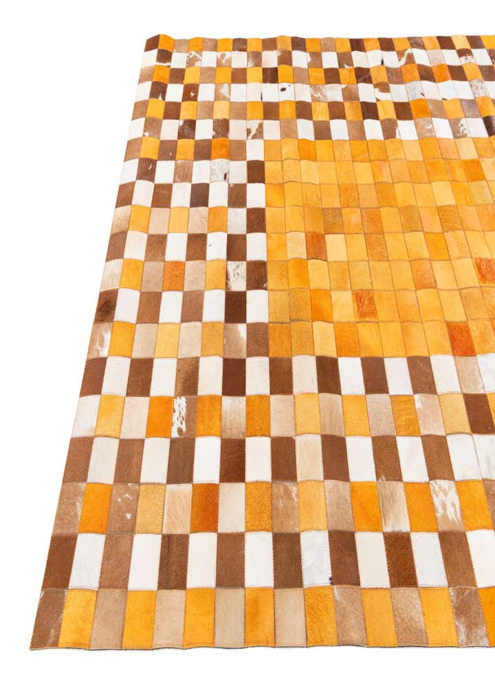 5' x 7' 11 Cowhide Stocks Rug