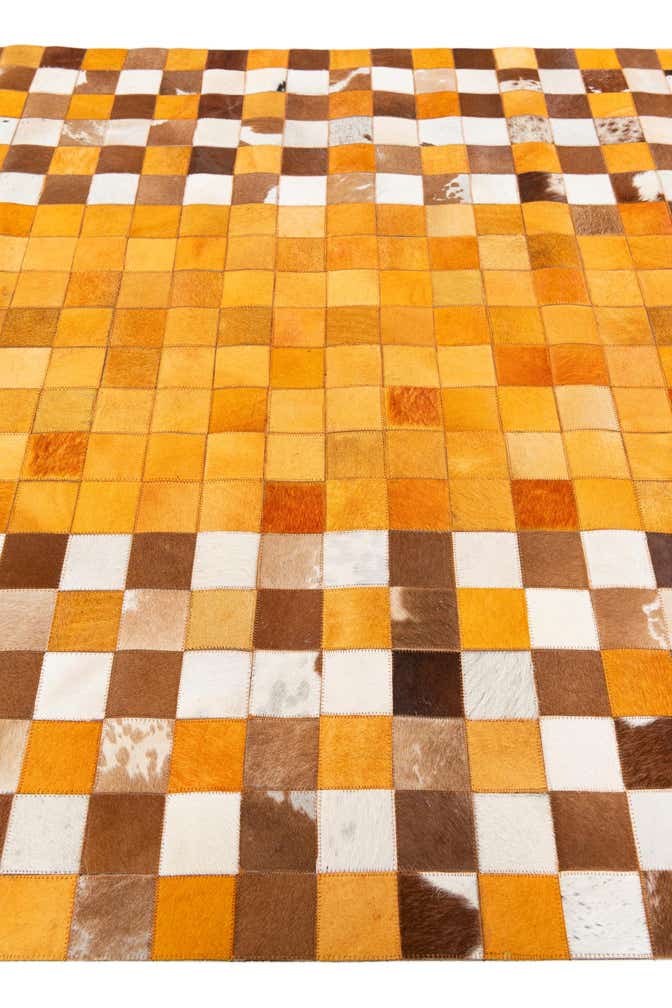 5' x 7' 11 Cowhide Stocks Rug