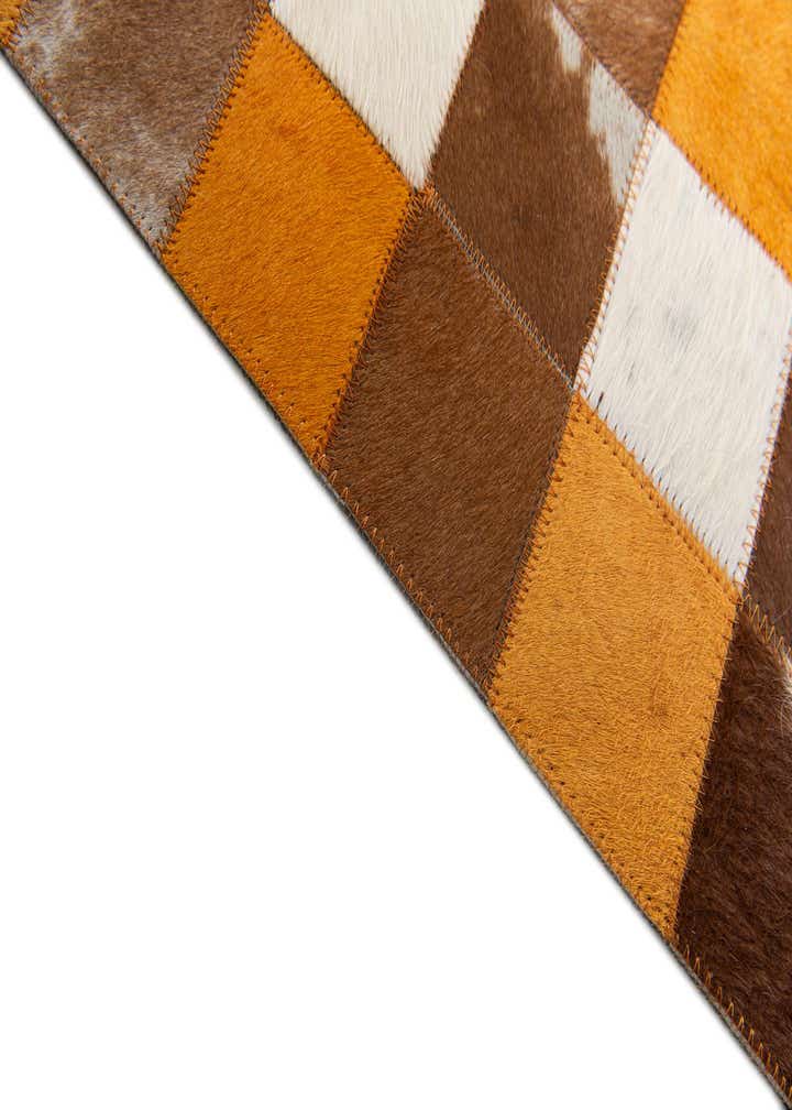 5' x 7' 11 Cowhide Stocks Rug