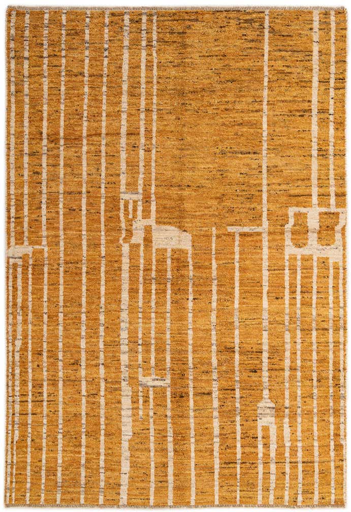 5' 7 x 7' 11 Hand Knotted Darya Wool Rug