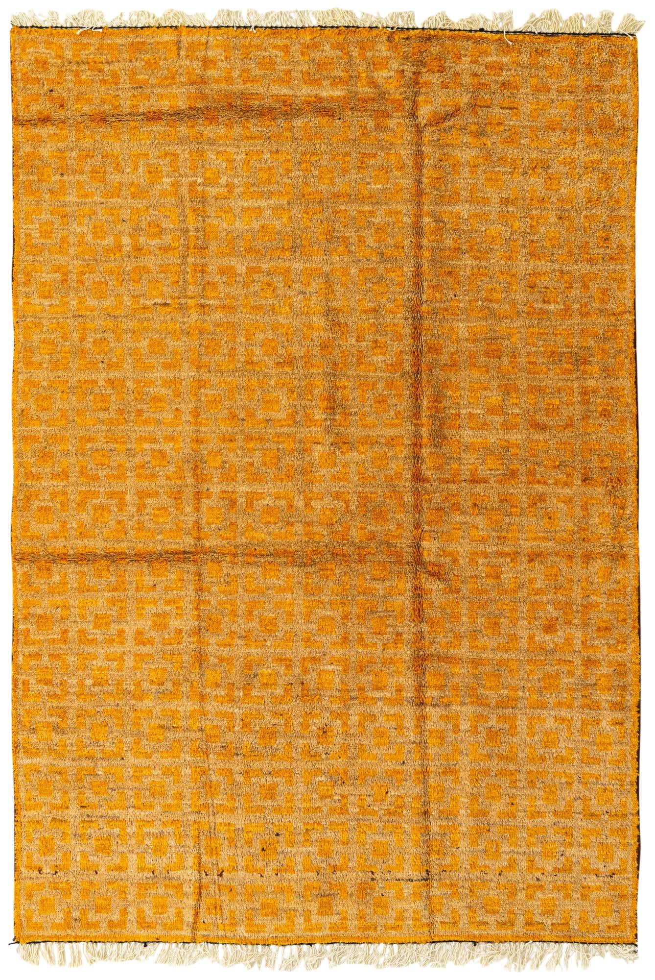 5' 7 x 8' 3 Hand Knotted Darya Wool Rug