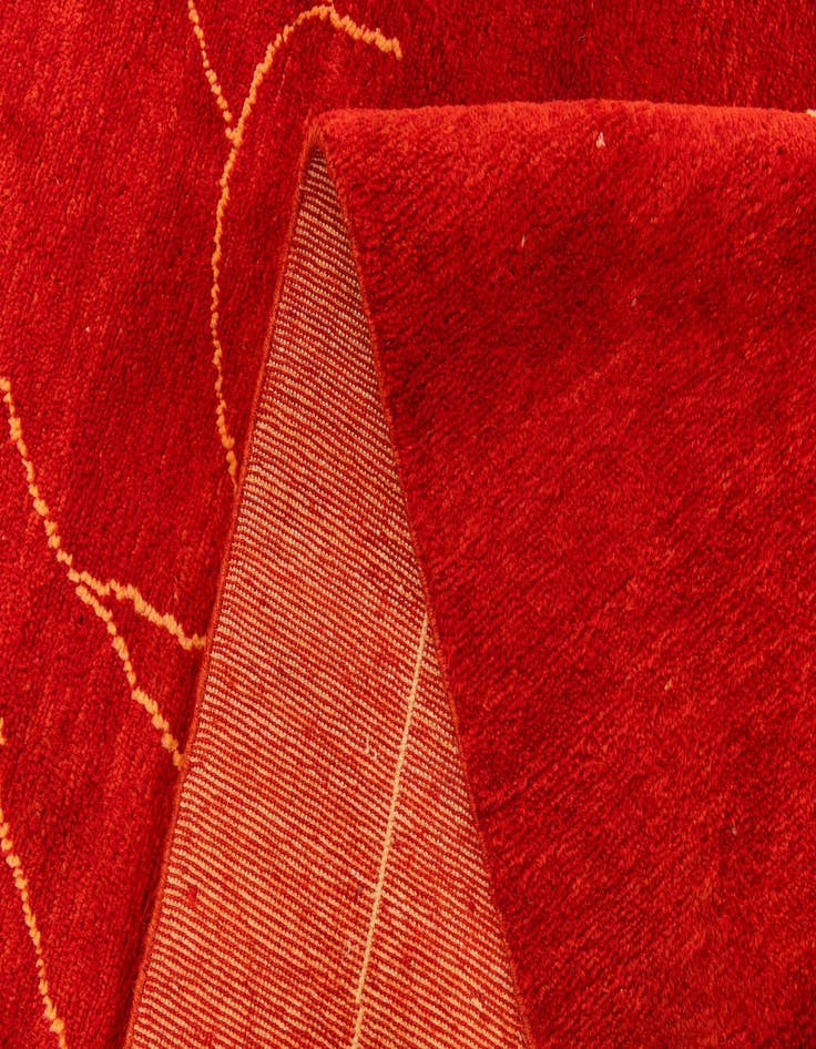 Detail image of 6' 8 x 9' 11 Hand Knotted Darya Wool Rug