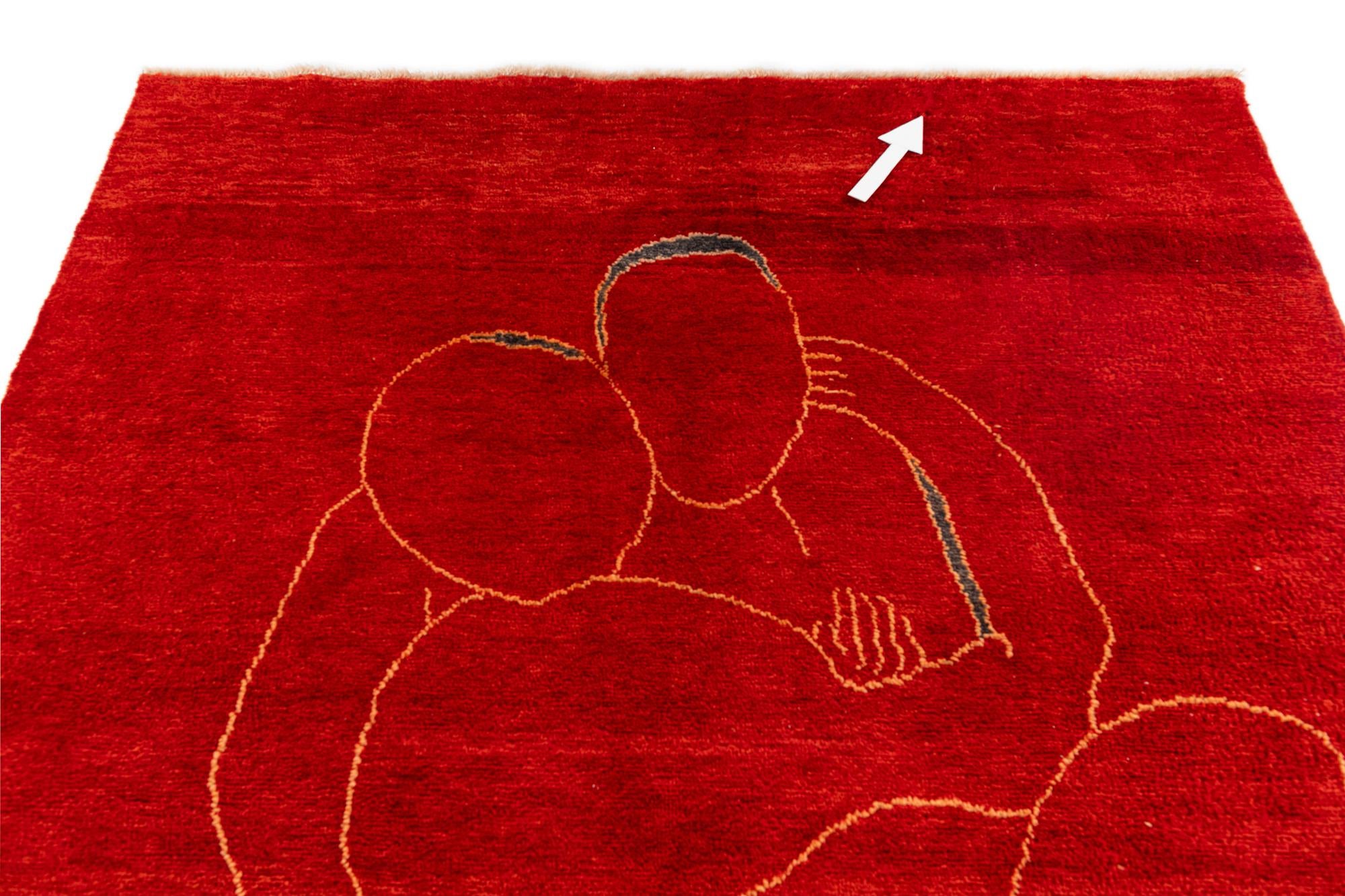 6' 8 x 9' 11 Hand Knotted Darya Wool Rug