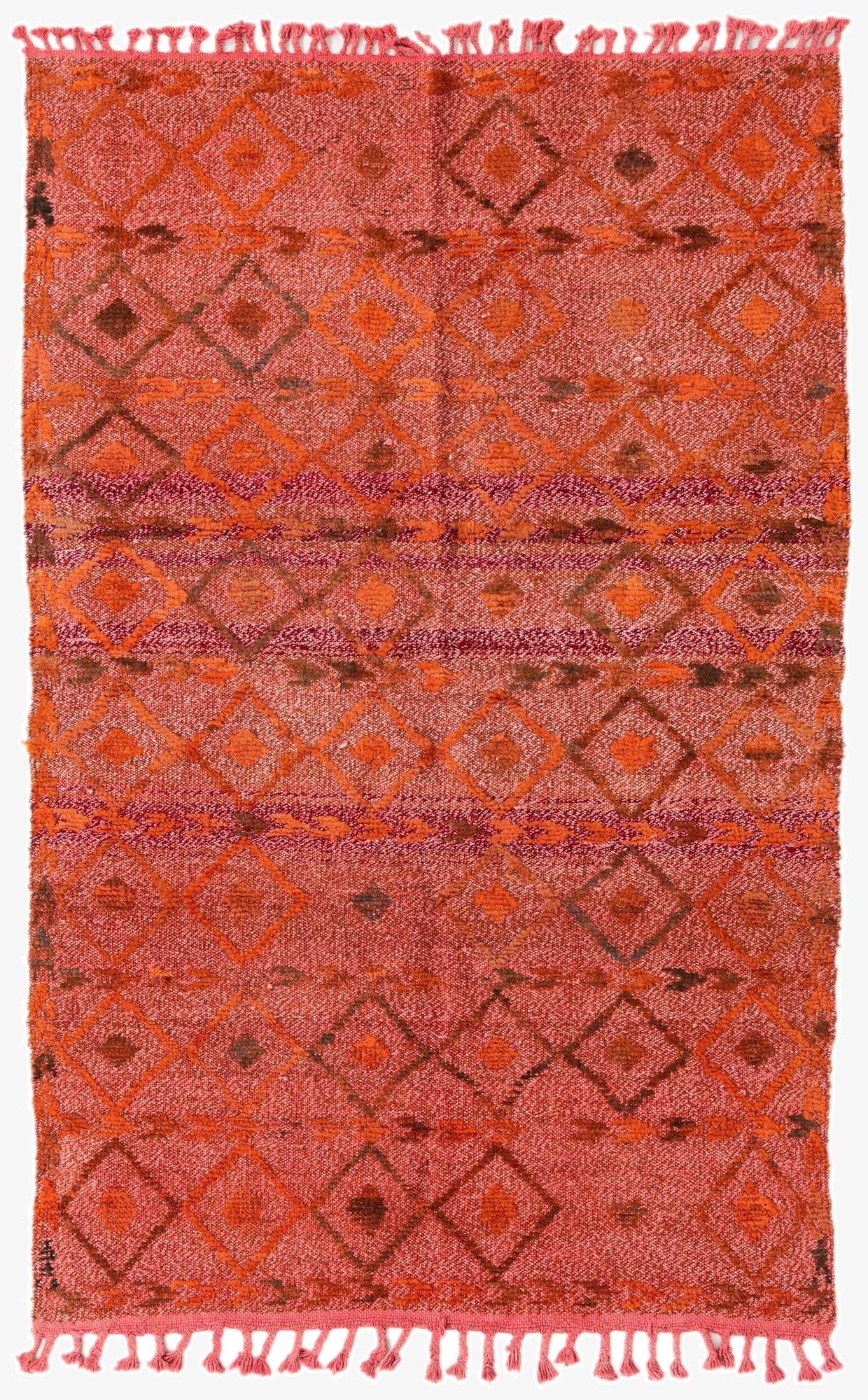 4' x 6' 7  Hand Knotted Darya Wool Rug