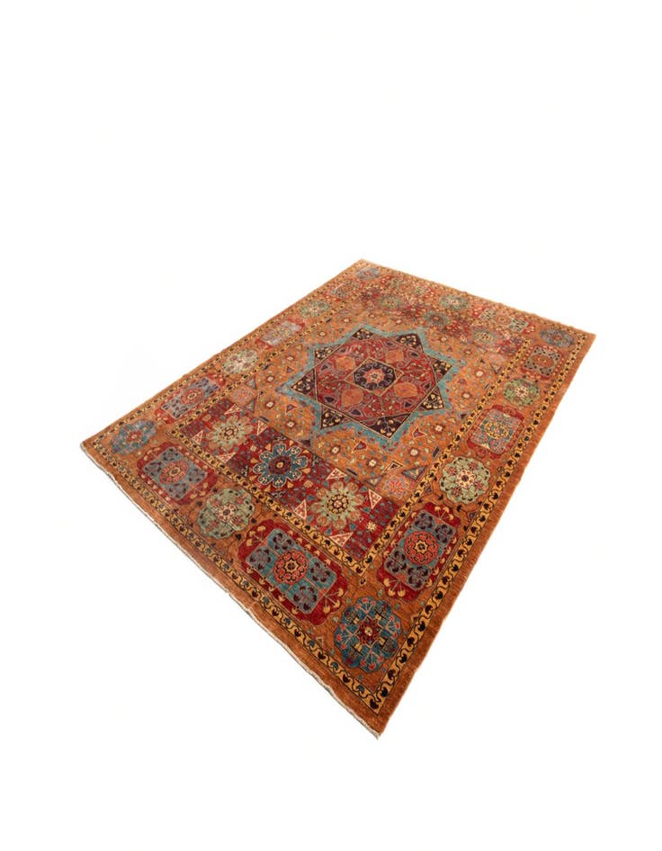 Detail image of 8' 1 x 10' 4 Farahan Wool Rug