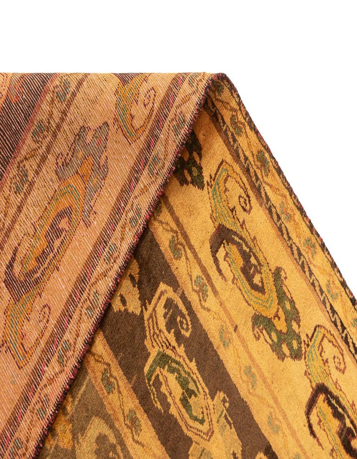 Detail image of 3' 9 x 6' 3 Gabbeh Wool Rug