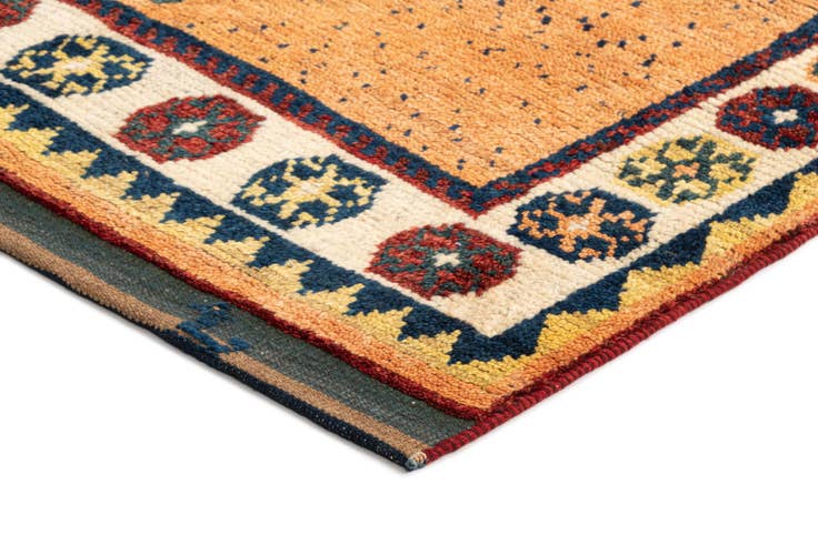 Detail image of 3' 8 x 5' 2 Gabbeh Wool Rug
