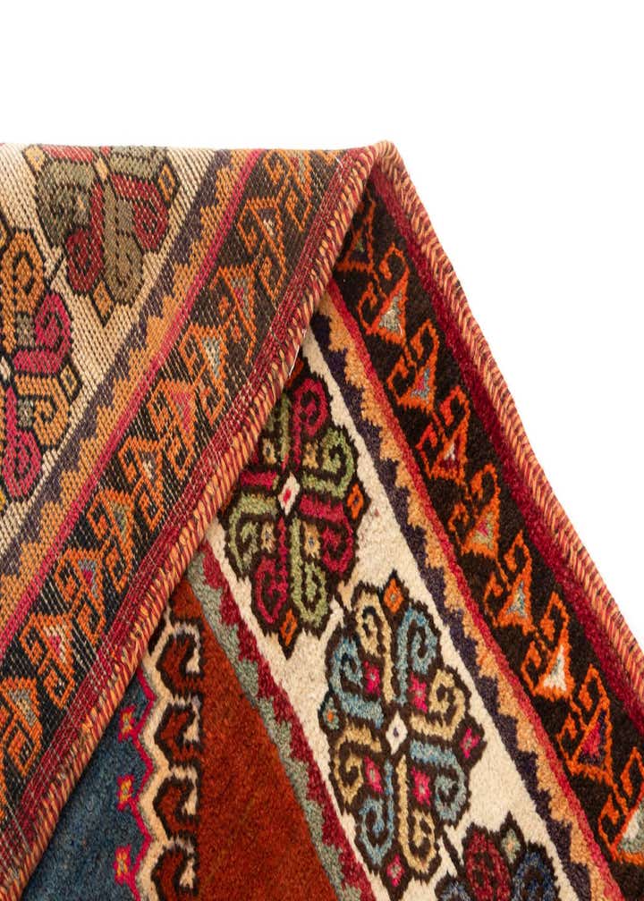 3' 1 x 5' 6 Hand Knotted Gabbeh Persian Wool Rug