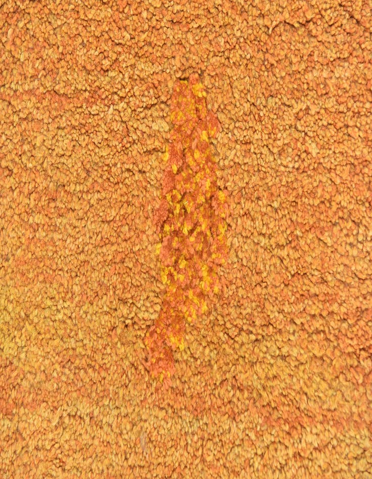 Detail image of 2' 4 x 4' 6 Hand Knotted Gabbeh Persian Wool Rug