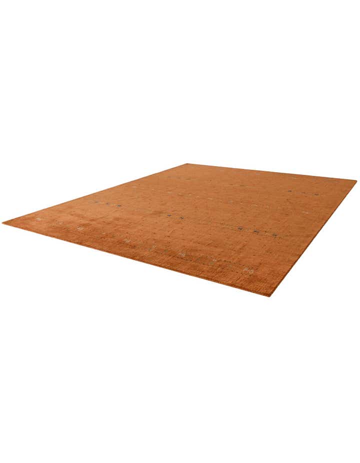 10' 1 x 13' 1 Hand Knotted Gabbeh Wool Rug