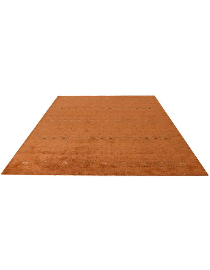 10' 1 x 13' 1 Hand Knotted Gabbeh Wool Rug