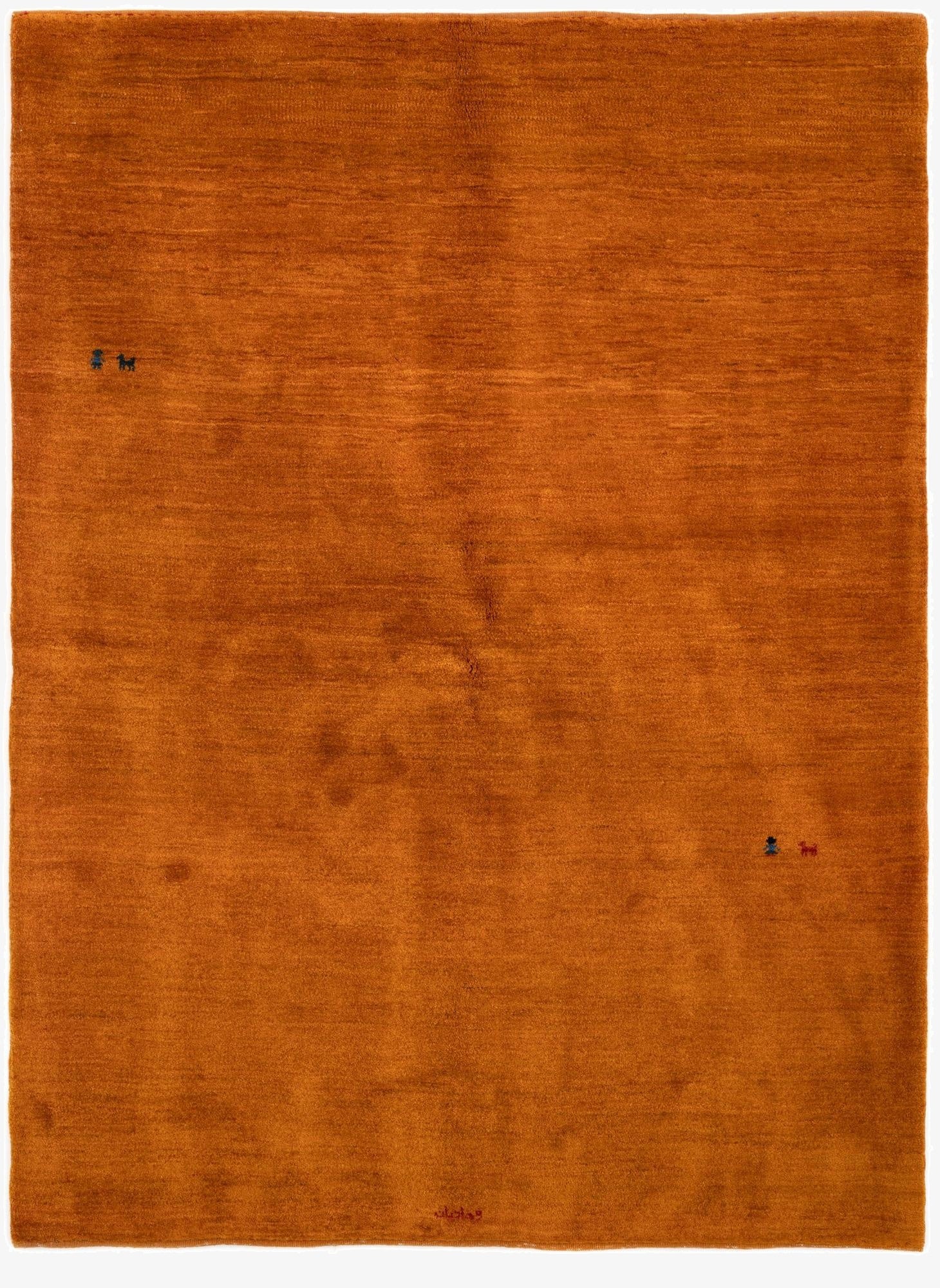 5' 9 x 7' 8 Gabbeh Wool Rug